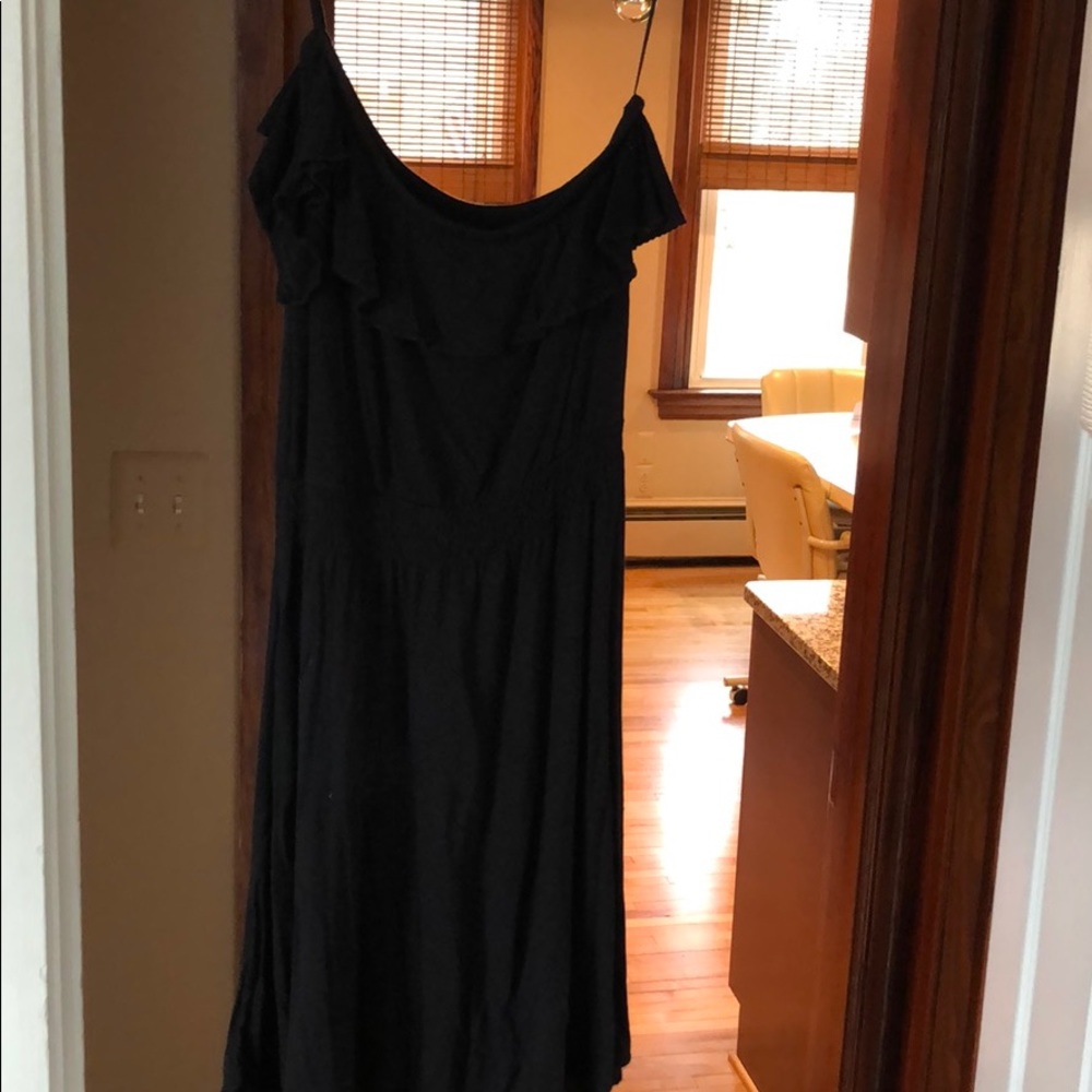 Little black dress one strap